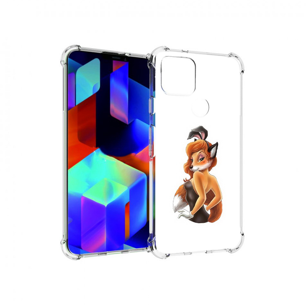 

Чехол MyPads Tocco для Google Pixel 5 баронесса, Прозрачный, Tocco