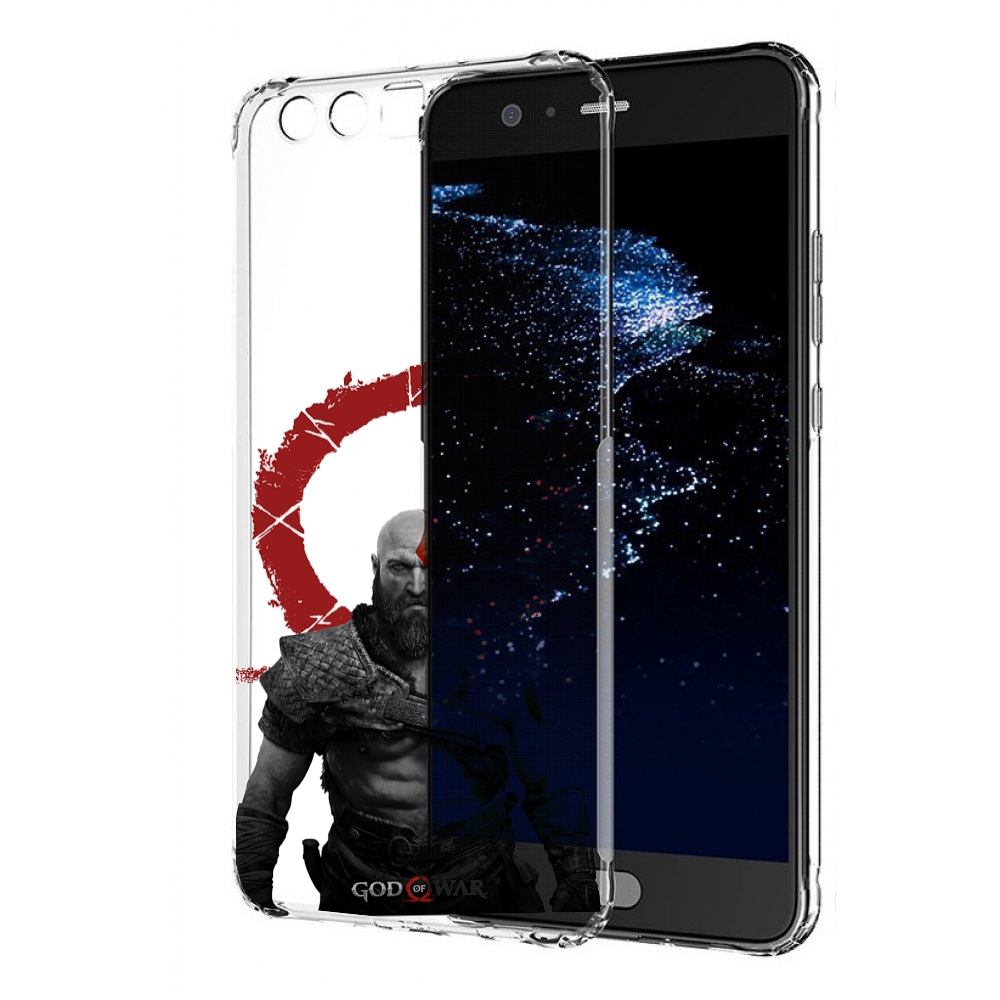 

Чехол бампер MyPads God-of-War для Huawei P10 Plus противоударный, Прозрачный, Tocco