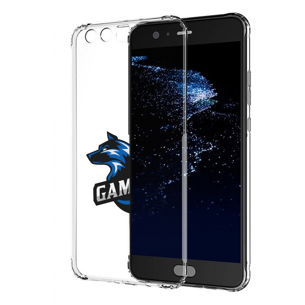 

Чехол бампер MyPads Gaming мужской для Huawei P10 Plus противоуд, Прозрачный, Tocco