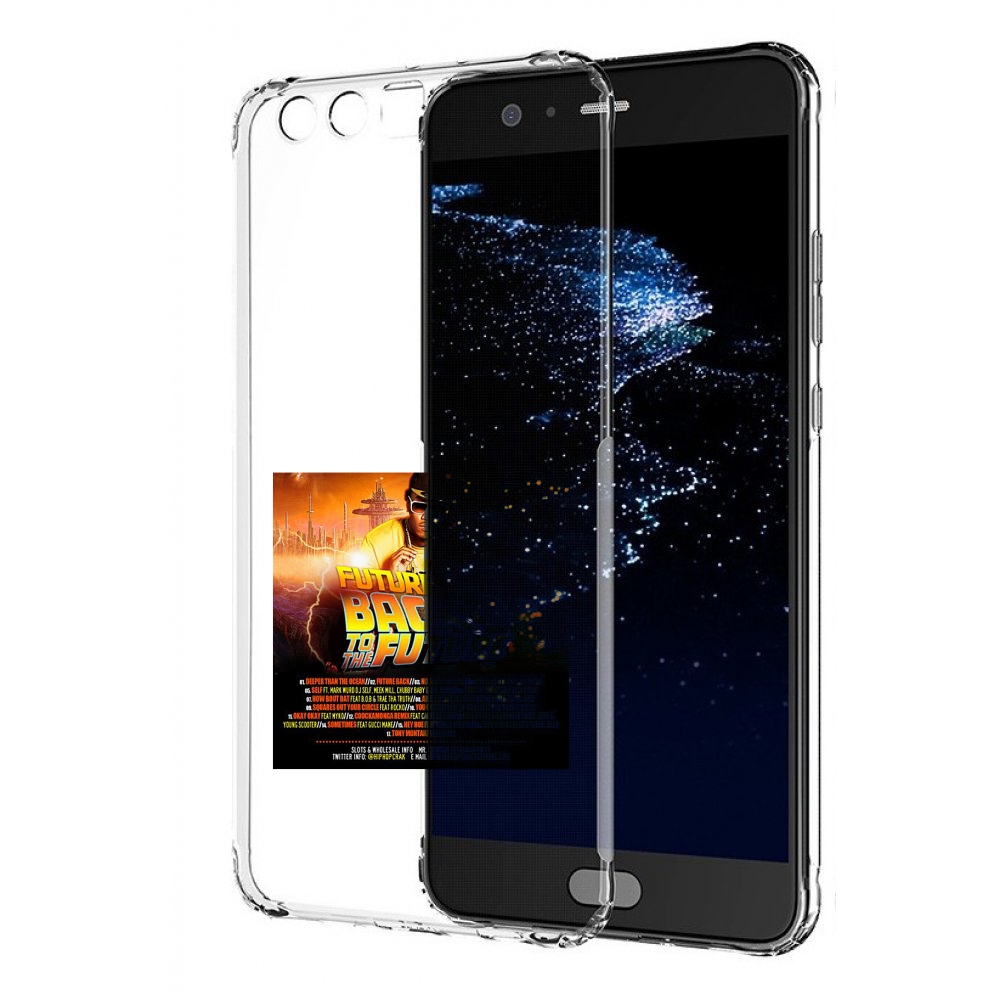 

Чехол бампер MyPads Future - Back To The Future для Huawei P10 P, Прозрачный, Tocco