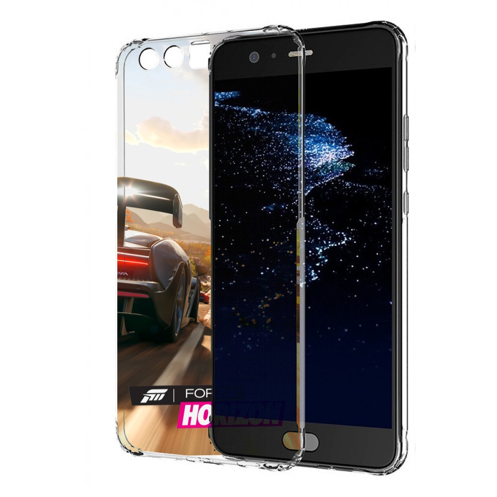 

Чехол бампер MyPads Forza Horizon для Huawei P10 Plus противоуда, Прозрачный, Tocco