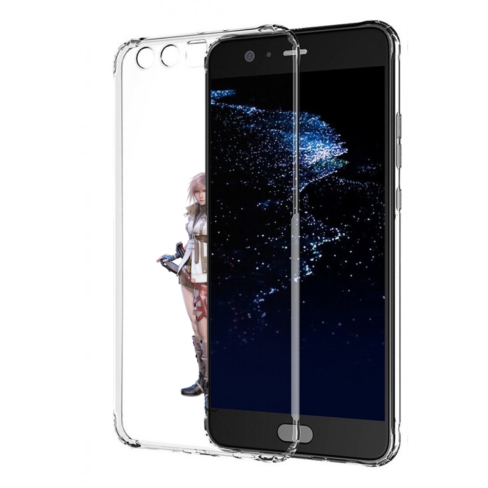 

Чехол бампер MyPads Final-Fantasy для Huawei P10 Plus противоуда, Прозрачный, Tocco