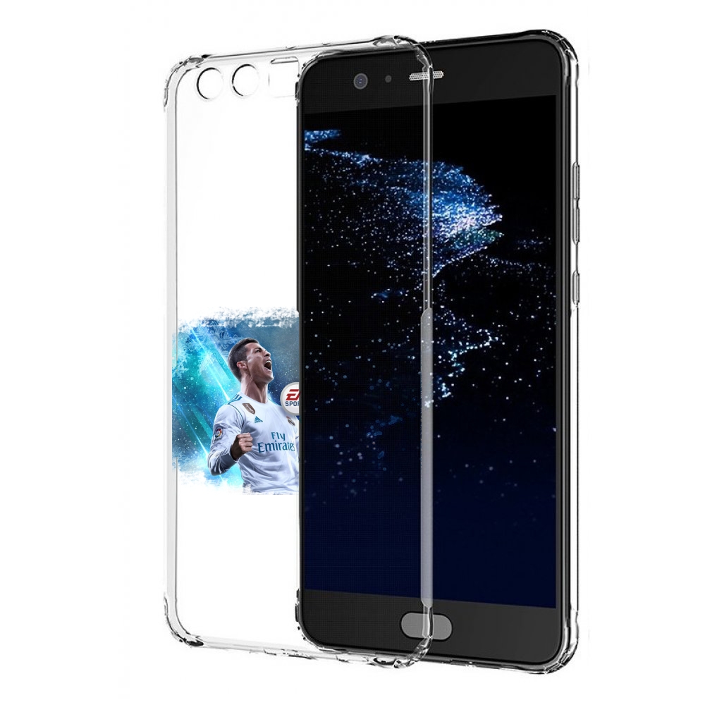 Чехол бампер MyPads FiFA логотип для Huawei P10 Plus противоударный