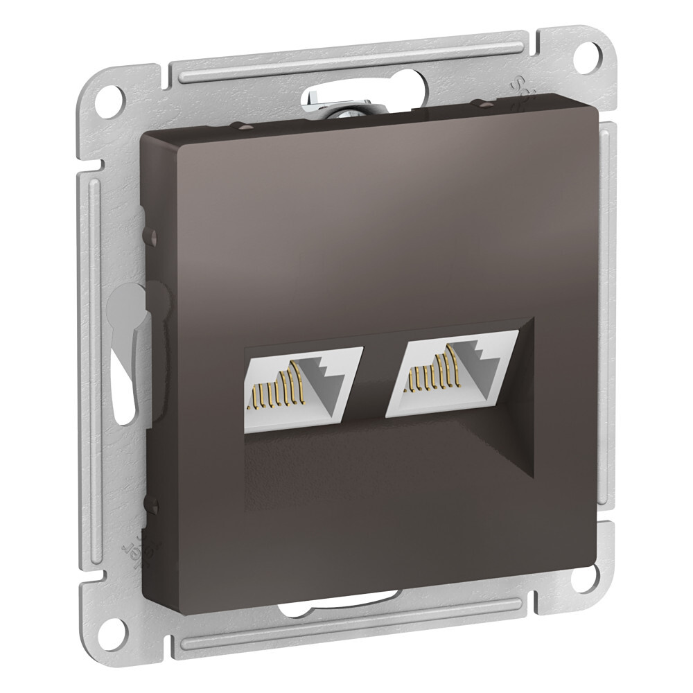 

Розетка Systeme Electric ATN000685, 2шт, Коричневый
