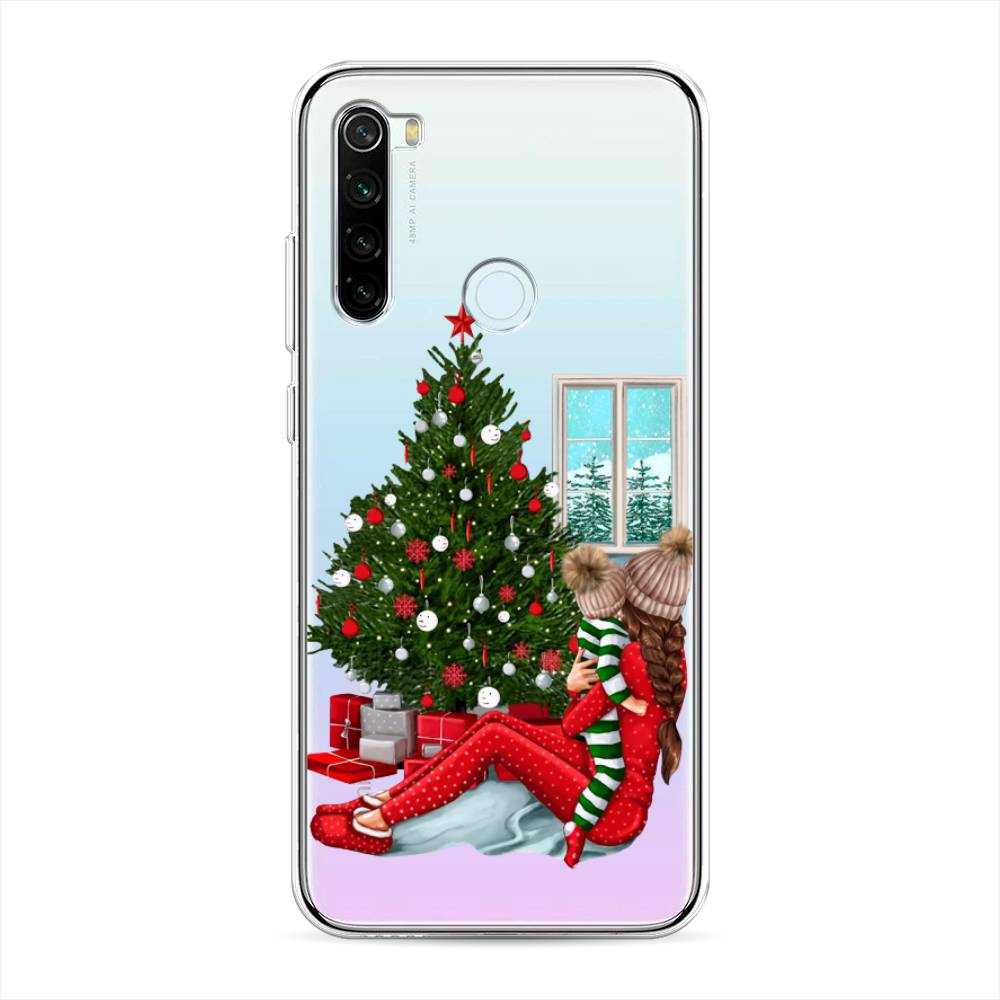 

Чехол на Xiaomi Redmi Note 8T "Новый год с мамой", Красный;зеленый;голубой, 37450-6