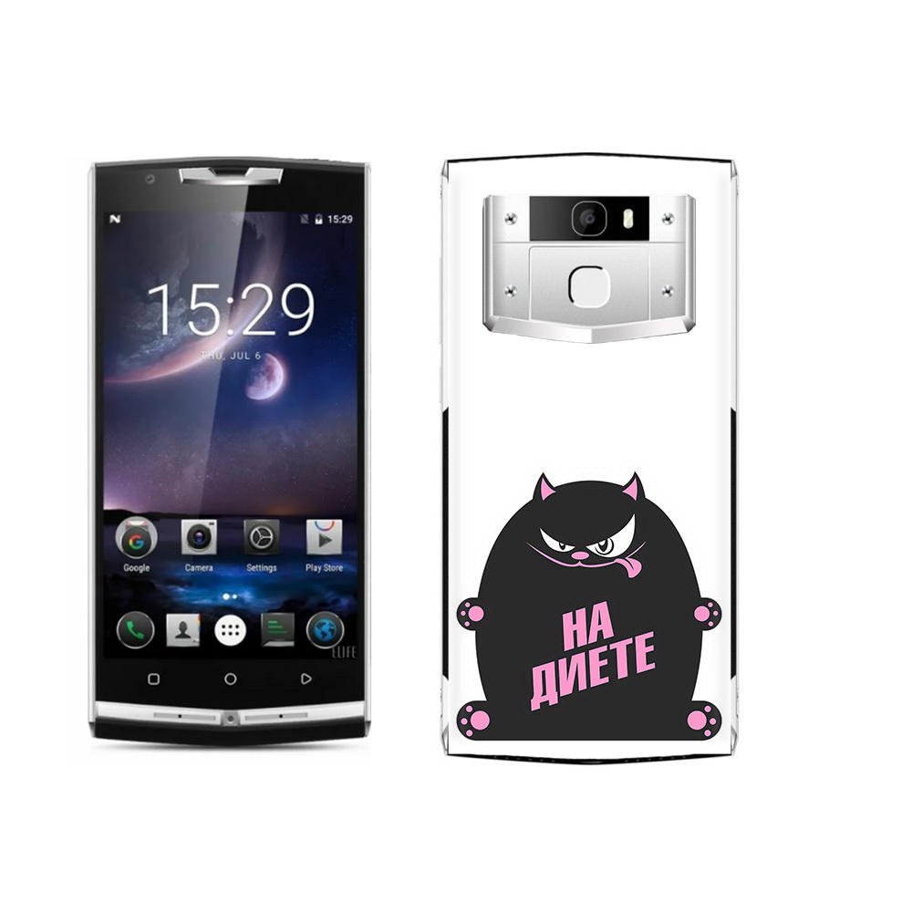 

Чехол MyPads Tocco для Oukitel K10000 Pro на диете, Прозрачный, Tocco