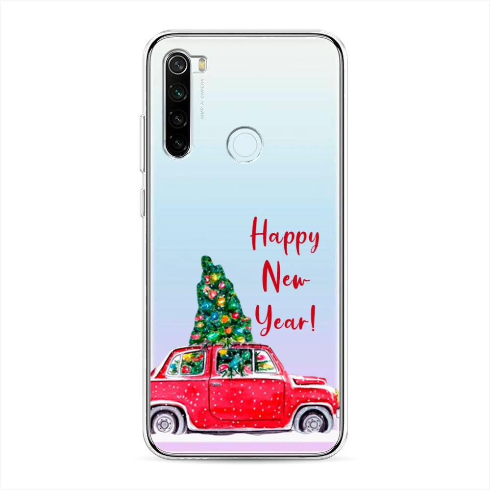 

Чехол для Xiaomi Redmi Note 8T "Happy New Year", Красный;зеленый, 37450-5