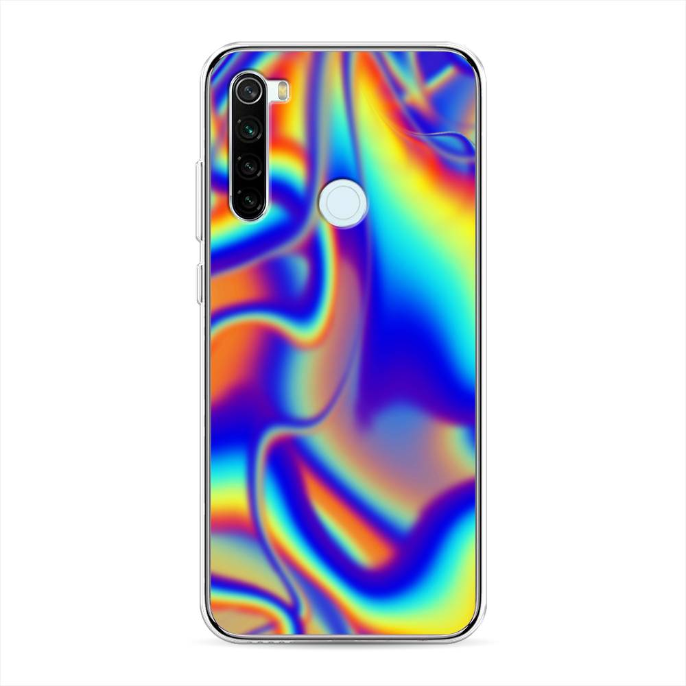 

Чехол на Xiaomi Redmi Note 8T "Яркая голограмма", Разноцветный, 37450-3