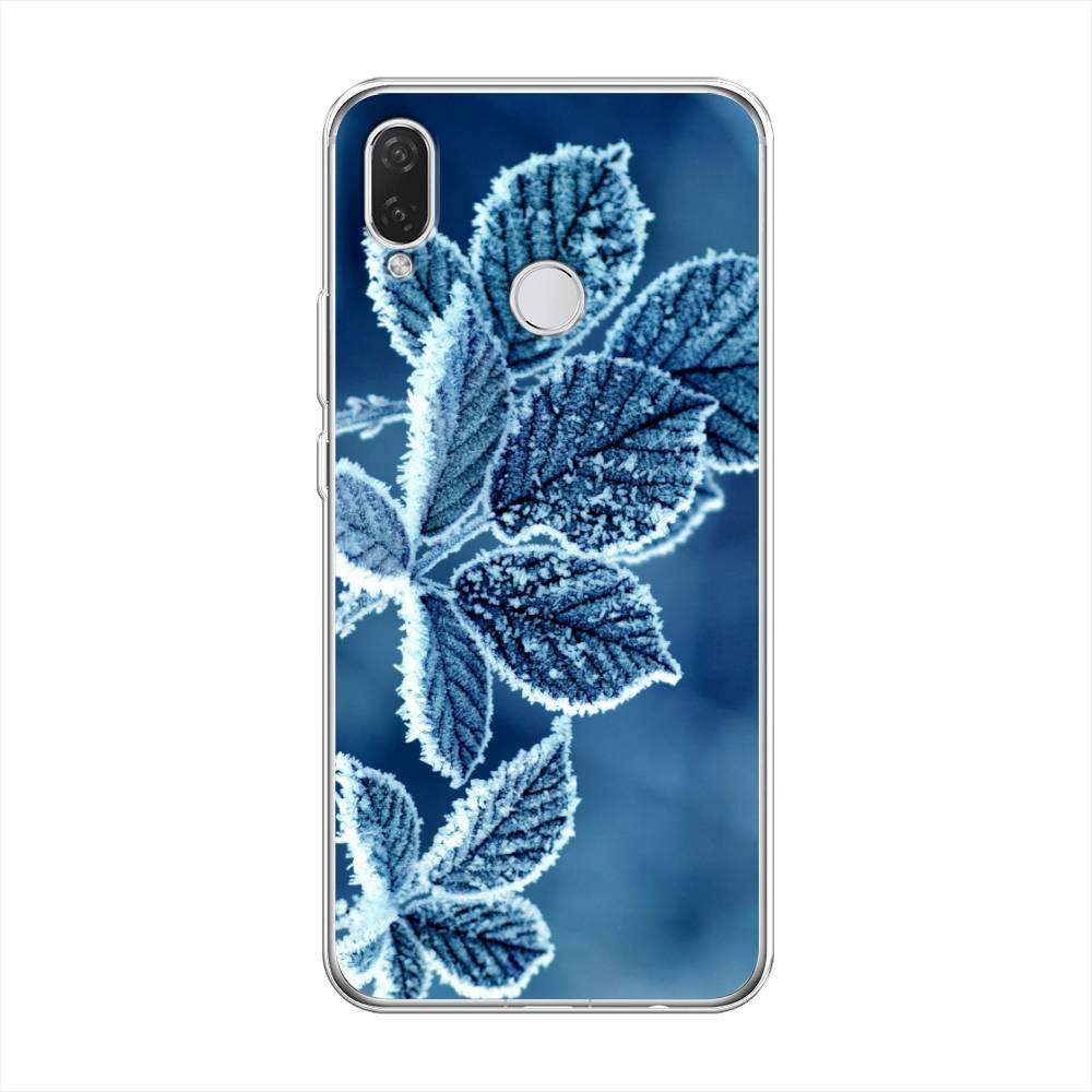 

Чехол на Huawei Nova 3i "Зима 6", Голубой;белый, 68350-2
