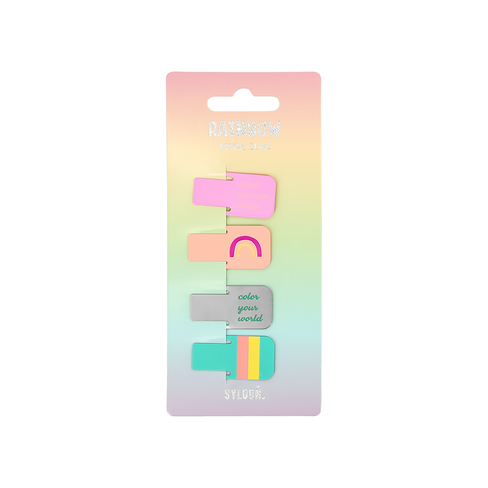 

Набор скрепок Fun Lama Collection Rainbow 176799 4 штуки, Lama Collection