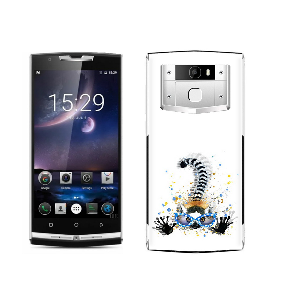 

Чехол MyPads Tocco для Oukitel K10000 Pro лямур, Прозрачный, Tocco