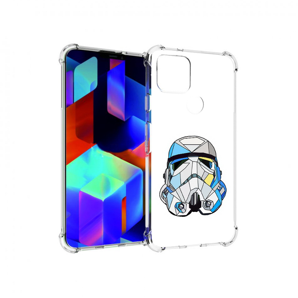 

Чехол MyPads Tocco для Google Pixel 5 star wars дарт вейдер, Прозрачный, Tocco