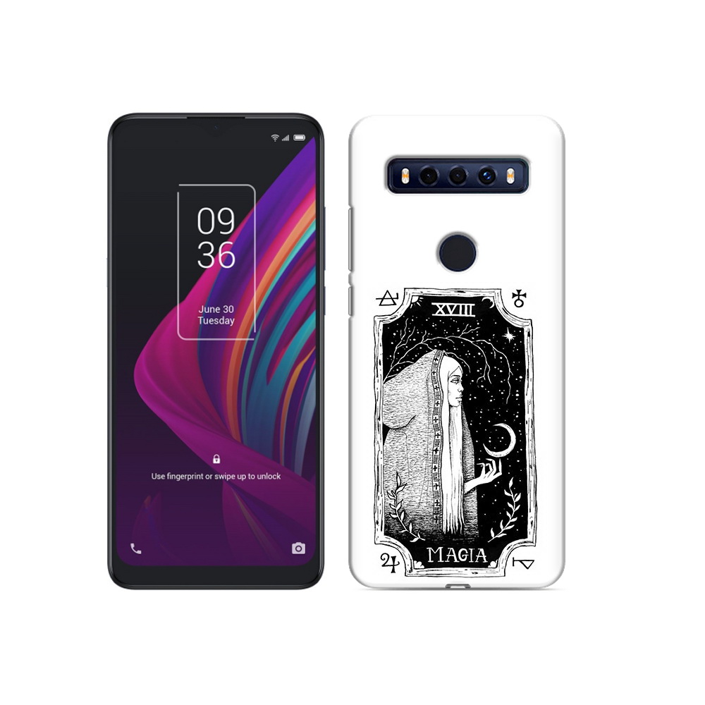 

Чехол MyPads Tocco для TCL 10 SE лунная магия, Прозрачный, Tocco
