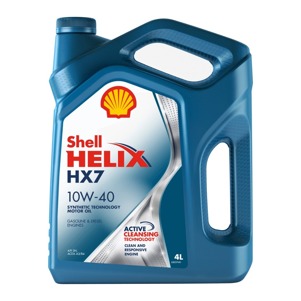 

Масло моторное Shell Helix НХ7 10w40, 4 л