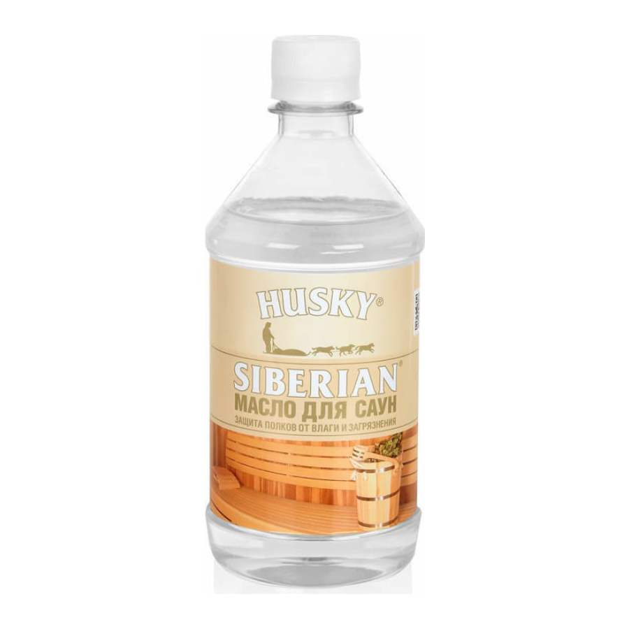 Масло Husky Siberian для саун, 31958, 500 мл масло для саун husky siberian прозрачный 0 9 л