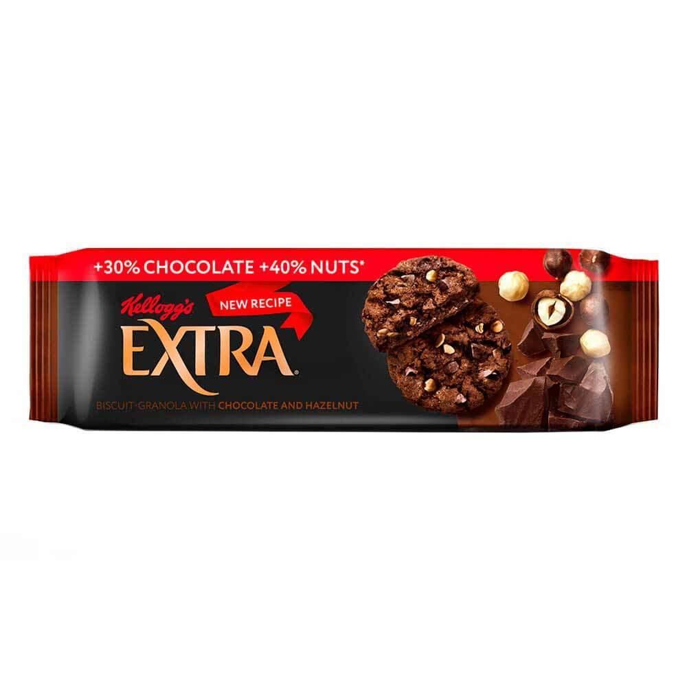 Печенье сдобное Extra гранола, с шоколадом и фундуком, 150 г