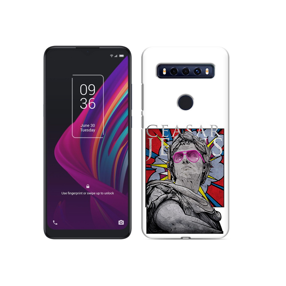 

Чехол MyPads Tocco для TCL 10 SE крутая статуя свободы, Прозрачный, Tocco