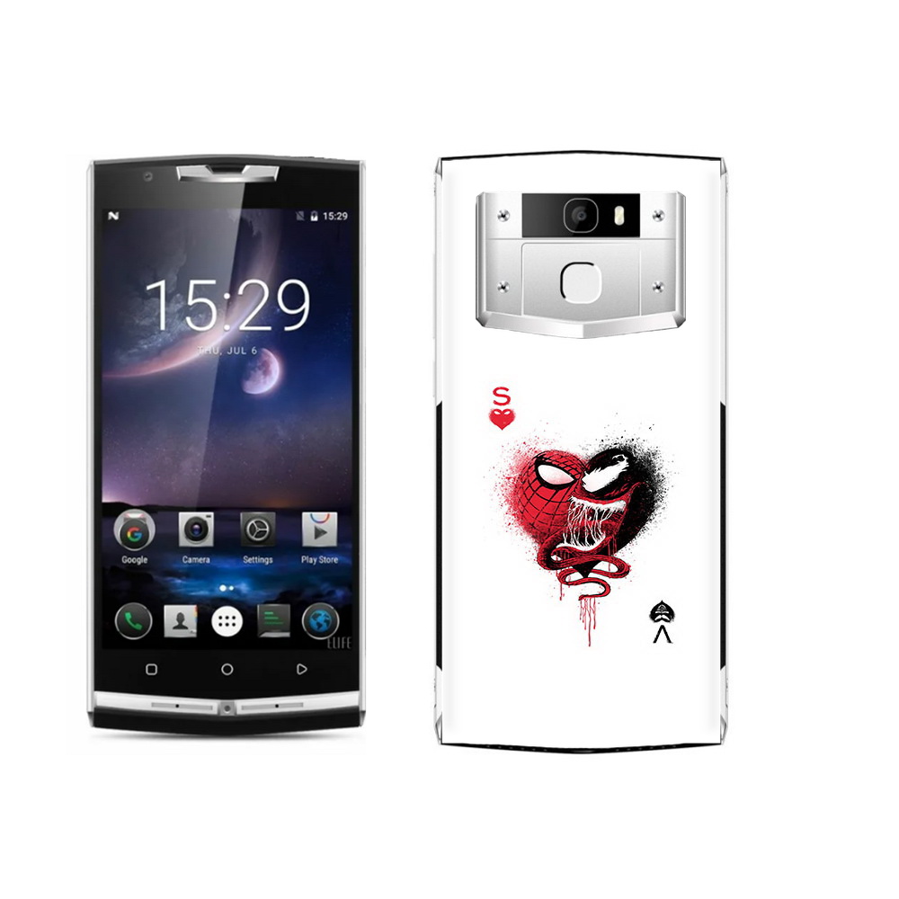 

Чехол MyPads Tocco для Oukitel K10000 Pro Веном, Прозрачный, Tocco