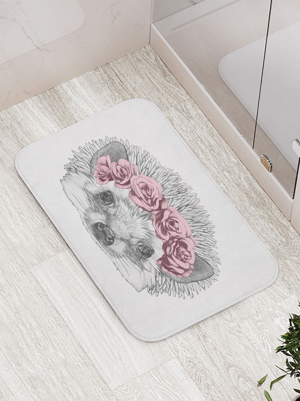 

bath_67692 Коврик противоскользящий для ванной, сауны, бассейна, 77х52 см