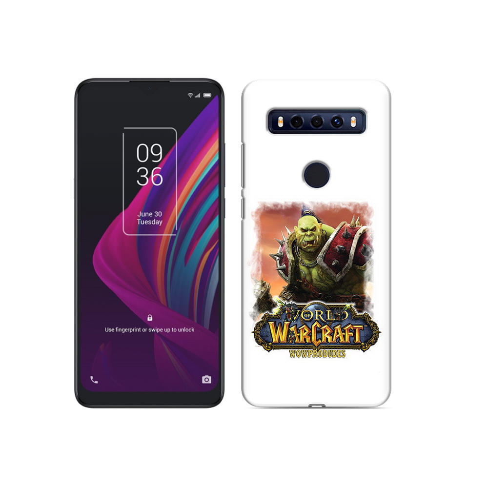 

Чехол MyPads Tocco для TCL 10 SE Варкрафт, Прозрачный, Tocco