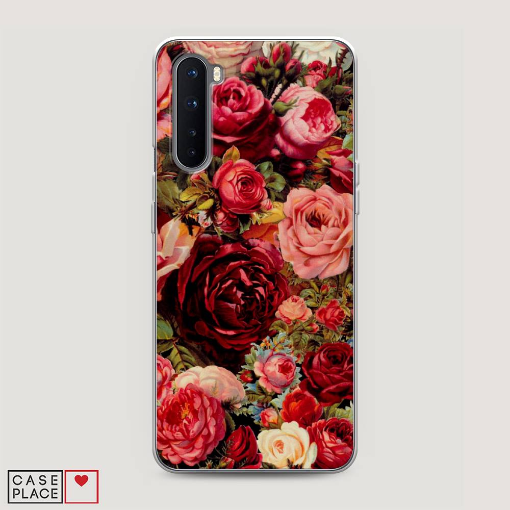 

Чехол Awog на OnePlus Nord / ВанПлас Nord "Розы винтажные", 151350-8