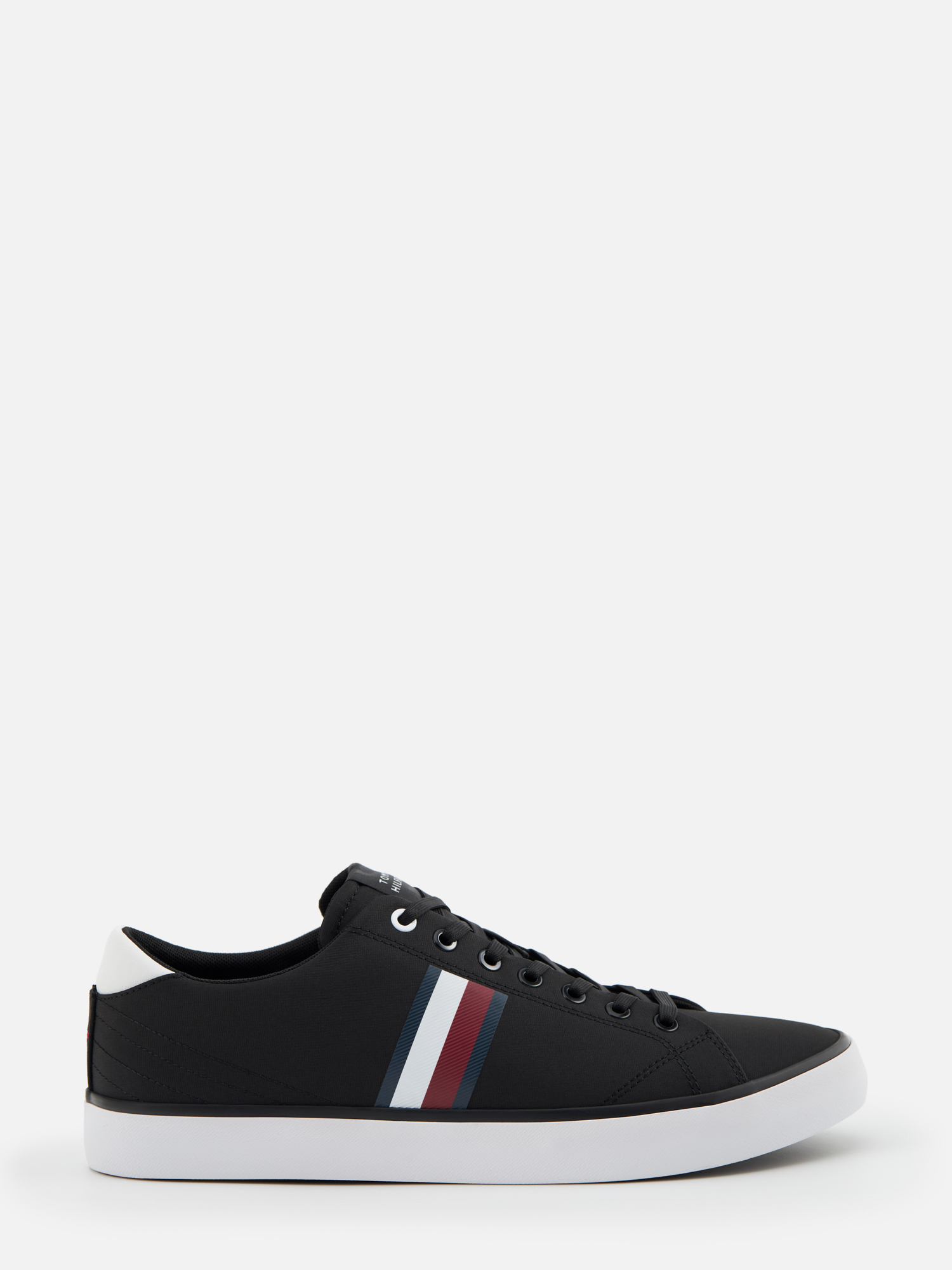 

Кеды мужские Tommy Hilfiger FM0FM04946 черные 40 EU, Черный, FM0FM04946