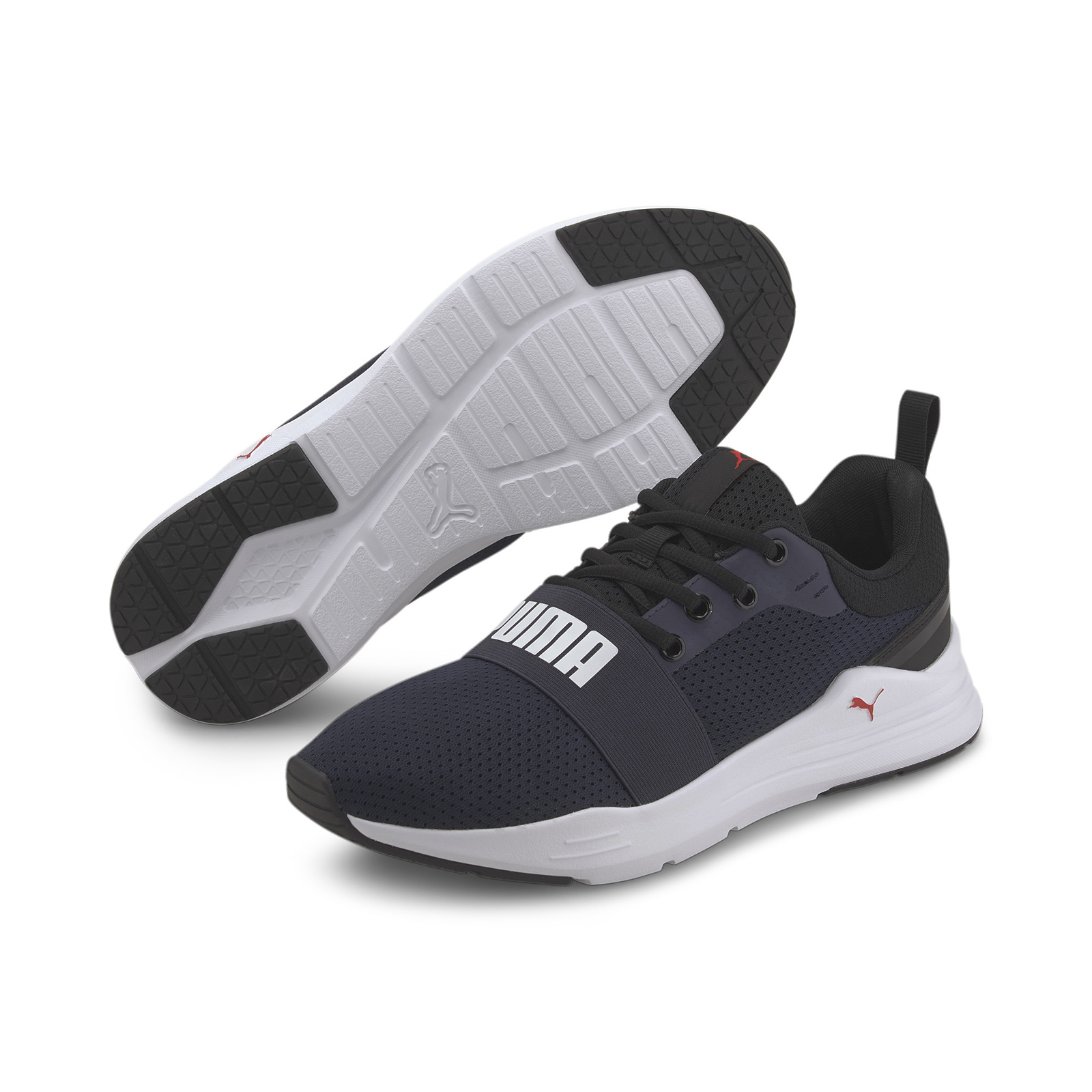 фото Кроссовки мужские puma wired run серые 5 uk