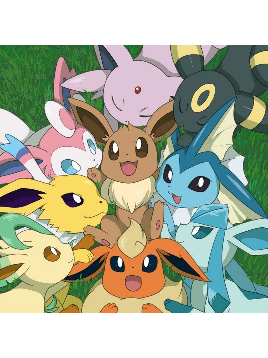 

Постер DRABS A2 Eeveelutions покемон