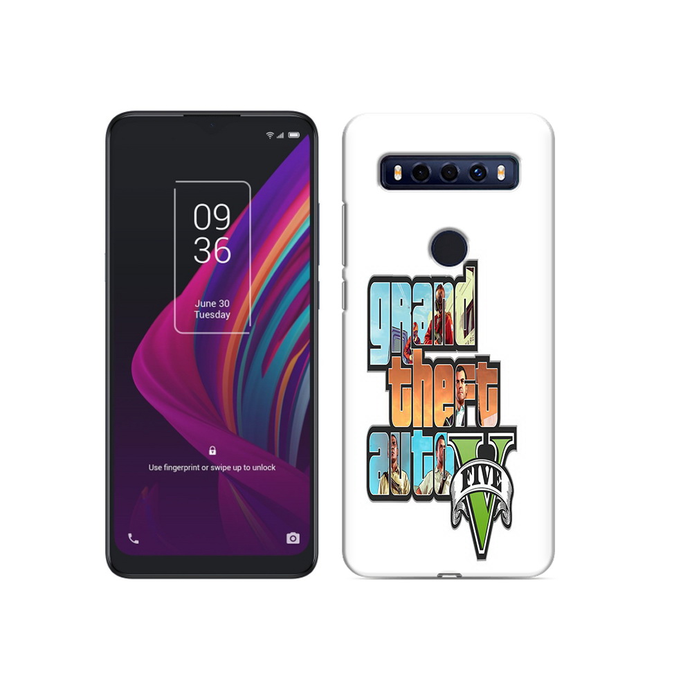 Чехол MyPads Tocco для TCL 10 SE игра гта