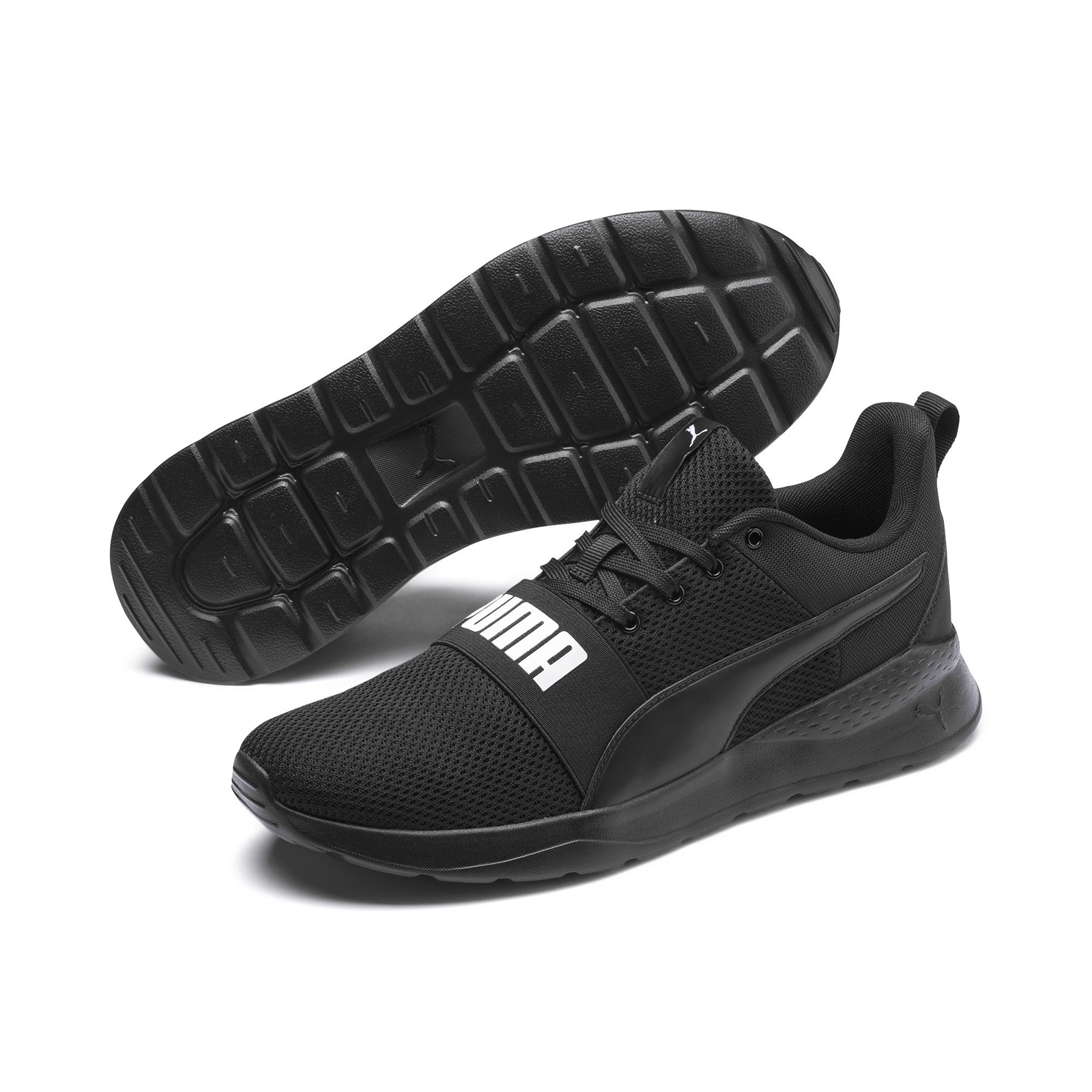 фото Кроссовки мужские puma anzarun lite bold черные 12 uk