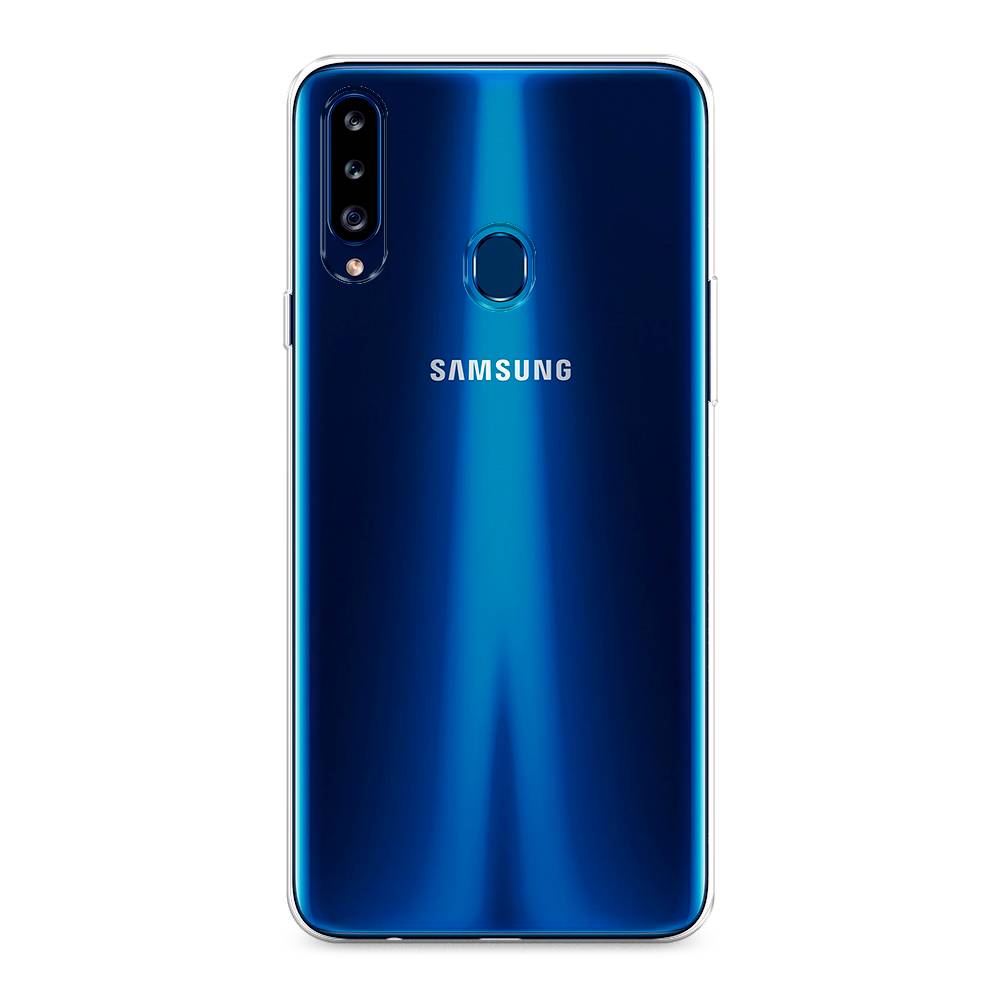 

Чехол на Samsung Galaxy A20s / Самсунг A20s прозрачный, 2100850-6