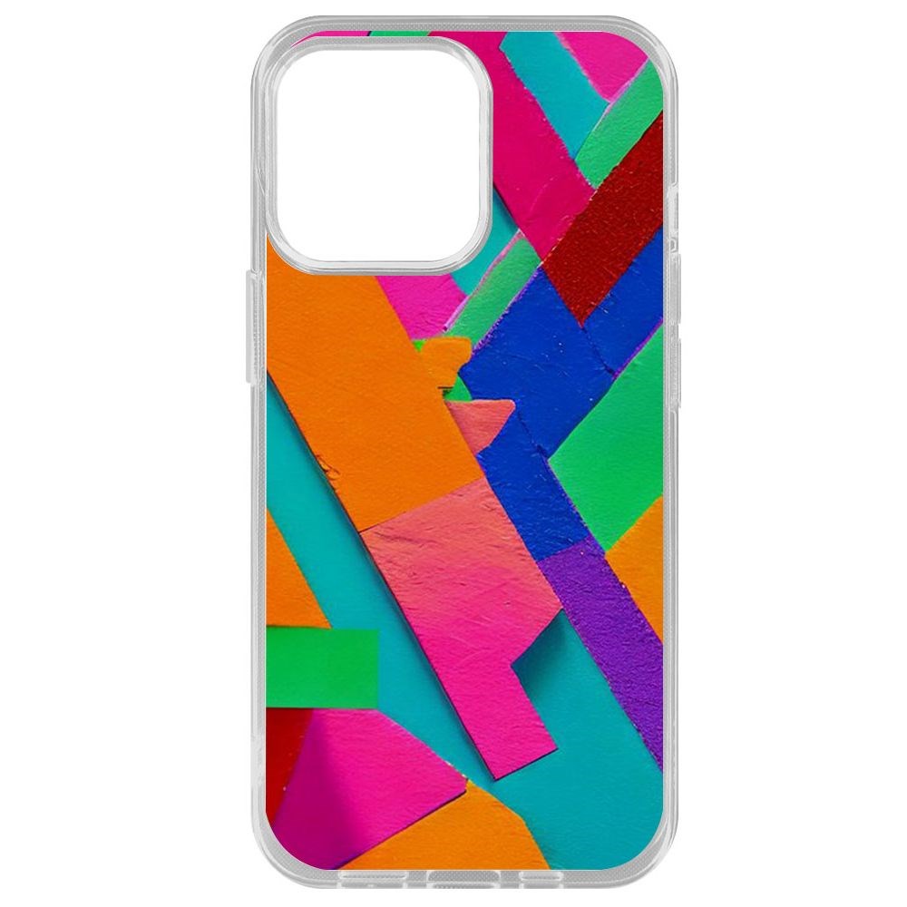 

Чехол-накладка Krutoff Clear Case Нейроавангард для iPhone 14 Pro Max, Прозрачный