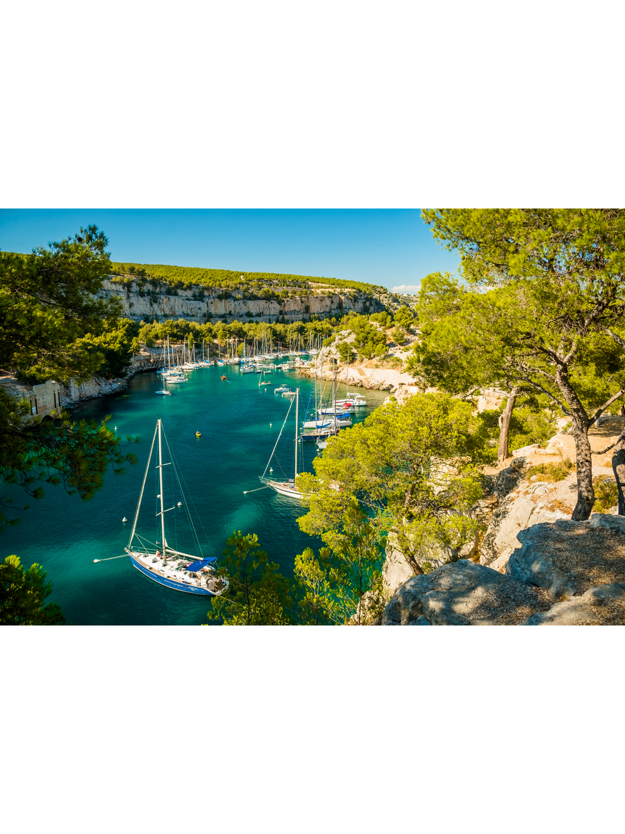 

Постер DRABS A2 Calanque de Port Miou - фьорд возле деревни Кассис во Франции