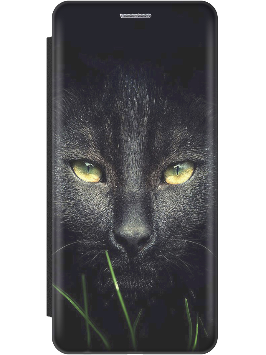 

Чехол-книжка на Xiaomi 14 Pro с рисунком "Кошка в темноте" черный, 20012093