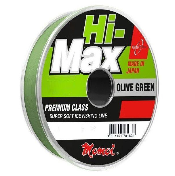 

Монофильная леска для рыбалки Momoi Hi-Max Olive Green(1 штука) / 1 / 1), Зеленый, Hi-Max