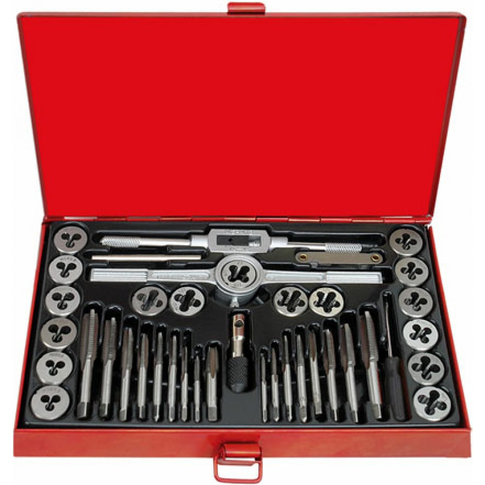 

Набор метчиков и плашек AmPro 39 пред. М3-М12 T35900