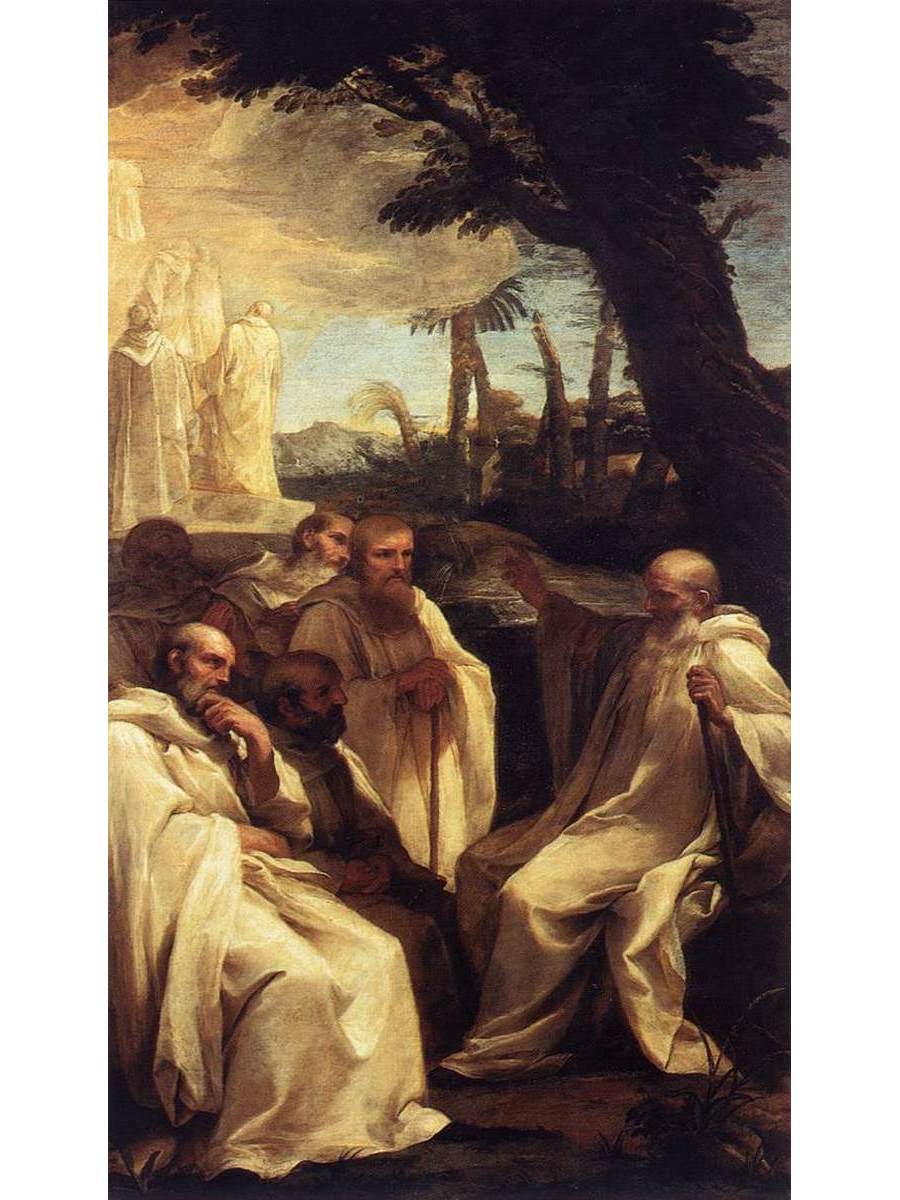 

Постер DRABS A2 Андреа Сакки The Vision of St Romuald