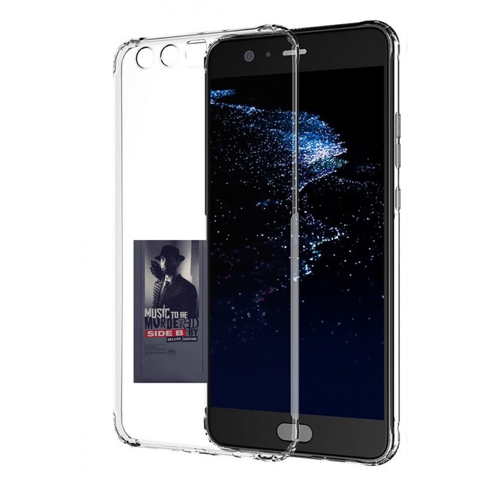

Чехол Бампер Mypads Eminem Music To Be Murdered By Для Huawei P1, Прозрачный, Tocco
