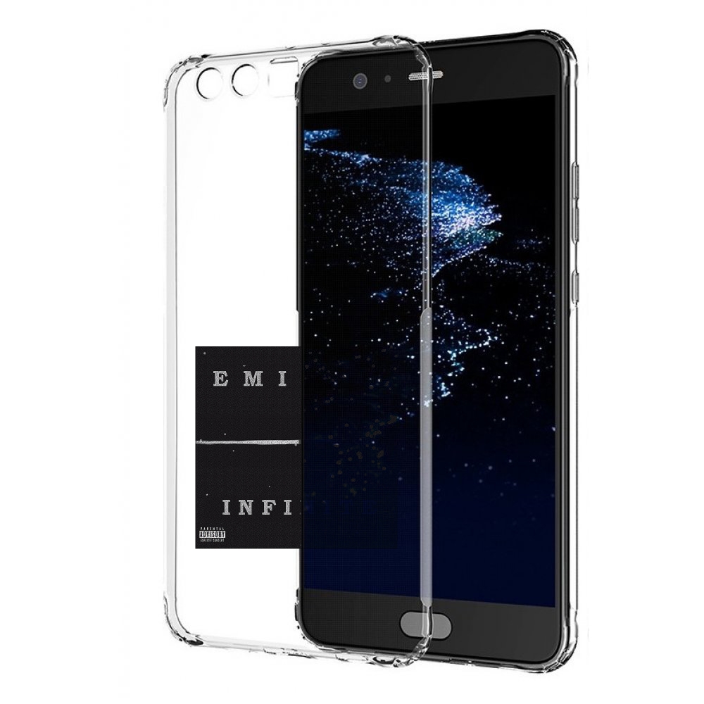 

Чехол Бампер Mypads Eminem Infinite Для Huawei P10 Plus Противоу, Прозрачный, Tocco