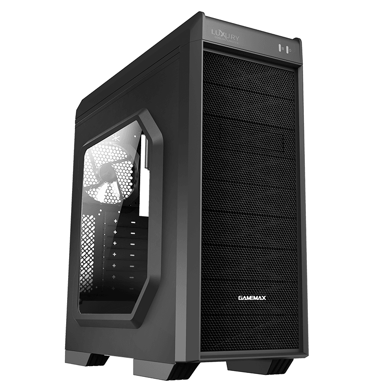 

Корпус компьютерный GameMax Luxury G501X White Led (без БП), Luxury G501 X