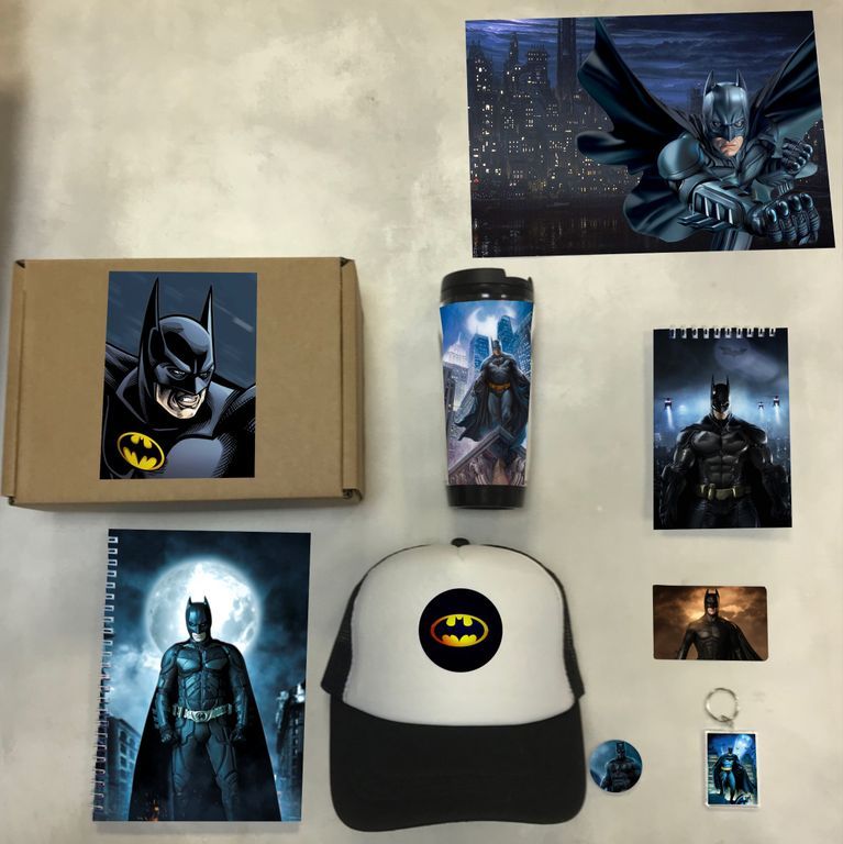 

Бокс с подарком Бэтмен, the Batman - 3, 53401608-1, 8 предметов