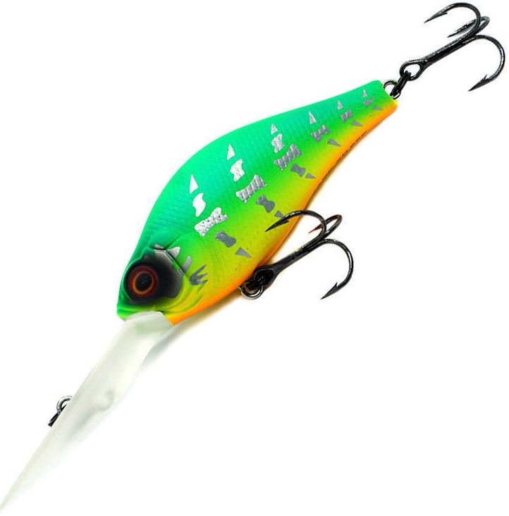 

Kosadaka Воблер KOSADAKA TROL CRANK 65F (Длина (мм) 65; Вес (гр.) 14,3 / VX), Зеленый