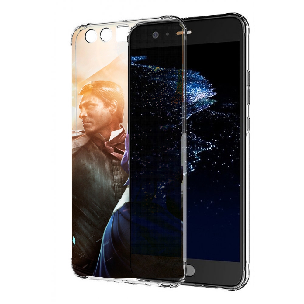 

Чехол бампер MyPads Bioshock Infinite для Huawei P10 Plus против, Прозрачный, Tocco