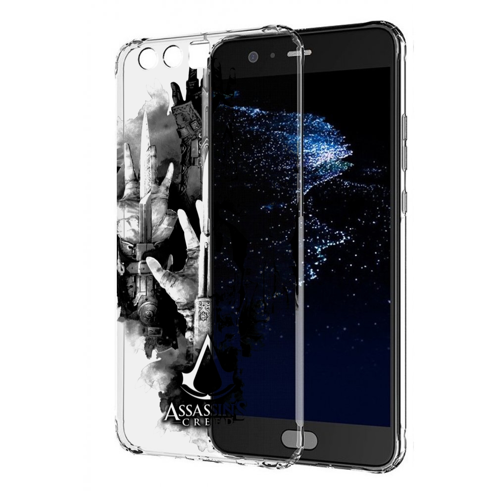 

Чехол бампер MyPads Assassin's Creed скрытый клинок для Huawei, Прозрачный, Tocco