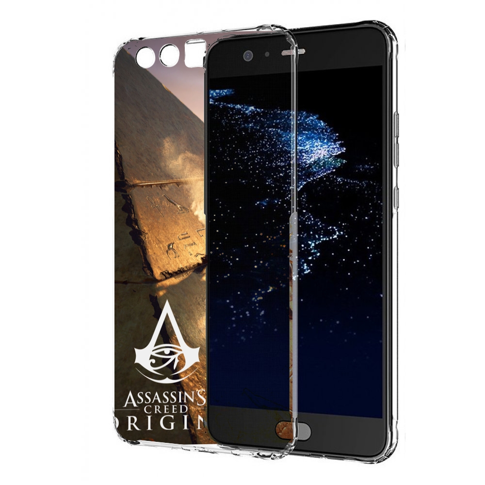 

Чехол бампер MyPads Assassin's Creed Origins для Huawei P10 Plus, Прозрачный, Tocco