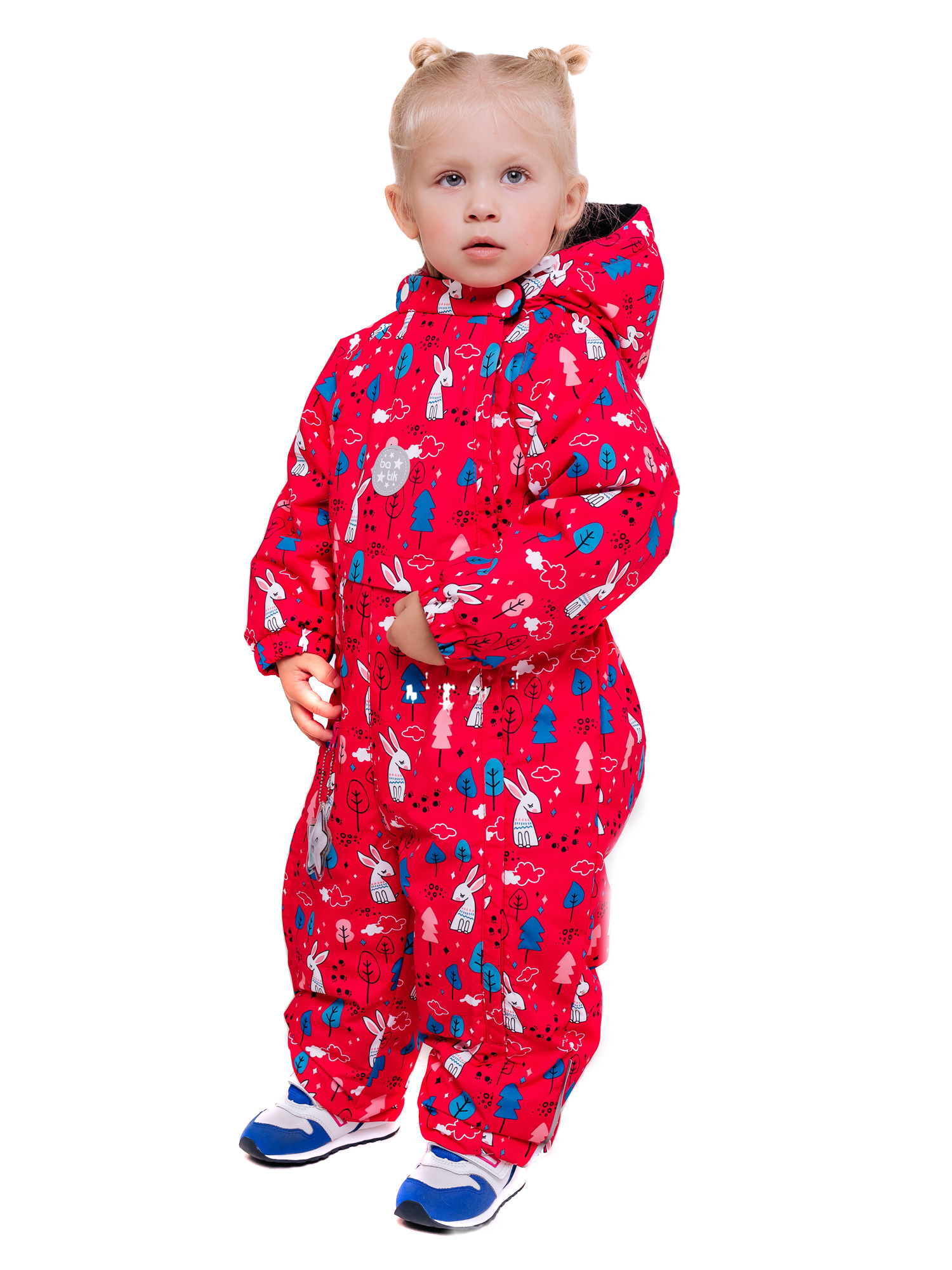 

Комбинезон детский Batik Рори 303-21в цв.ярко-розовый р.80, 303-21в