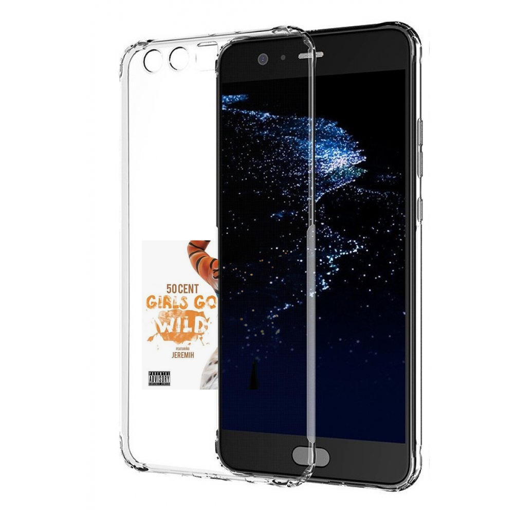 

Чехол бампер MyPads 50 Cent Feat для Huawei P10 Plus противоударный, Прозрачный, Tocco