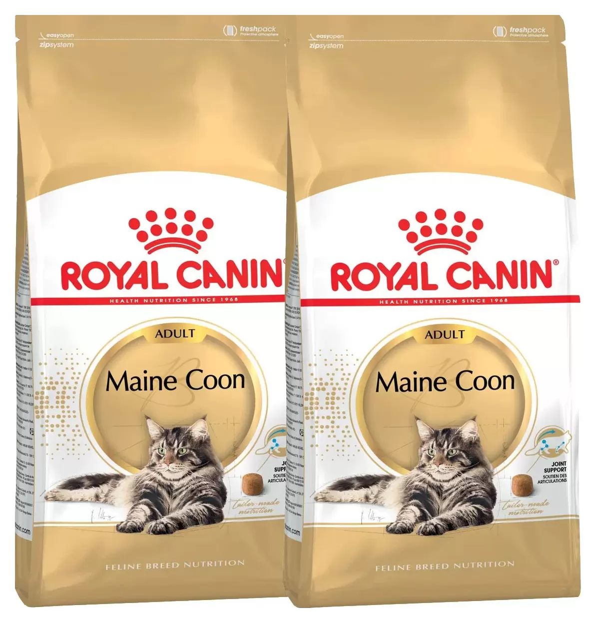 

Сухой корм для кошек ROYAL CANIN MAINE COON ADULT для мэйн кун, 2шт по 0,4кг