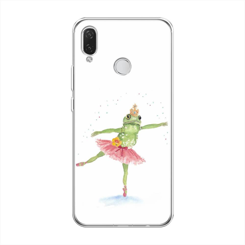 

Чехол на Huawei Nova 3i "Лягушка-балерина", Зеленый, 68350-4