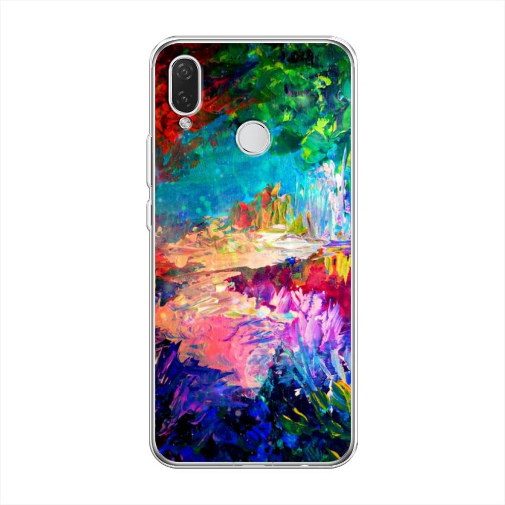 

Чехол на Huawei Nova 3i "Лес-гуашь", Синий;розовый;зеленый, 68350-4